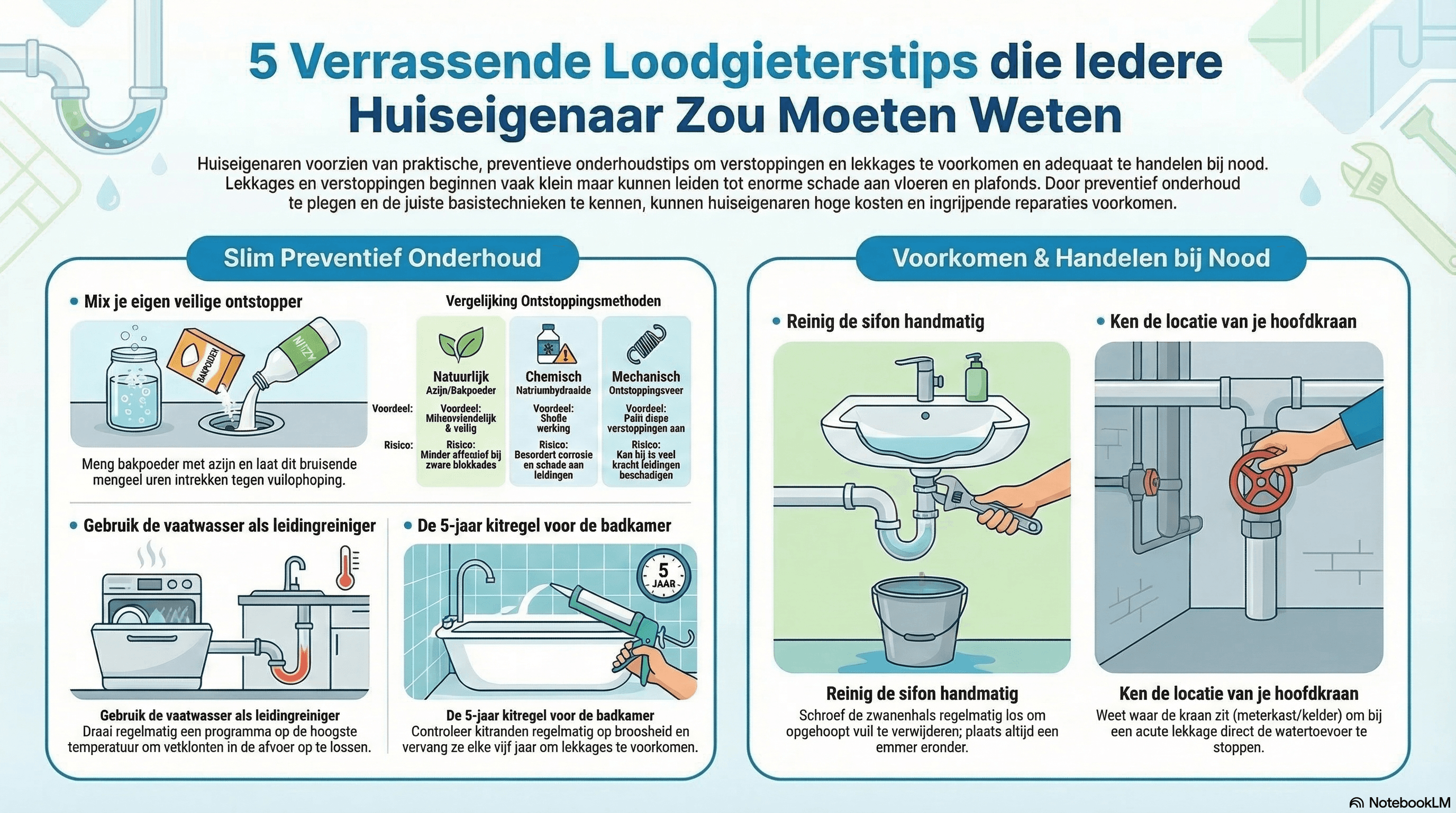 5 Verrassende Loodgieterstips die Iedere Huiseigenaar Zou Moeten Weten